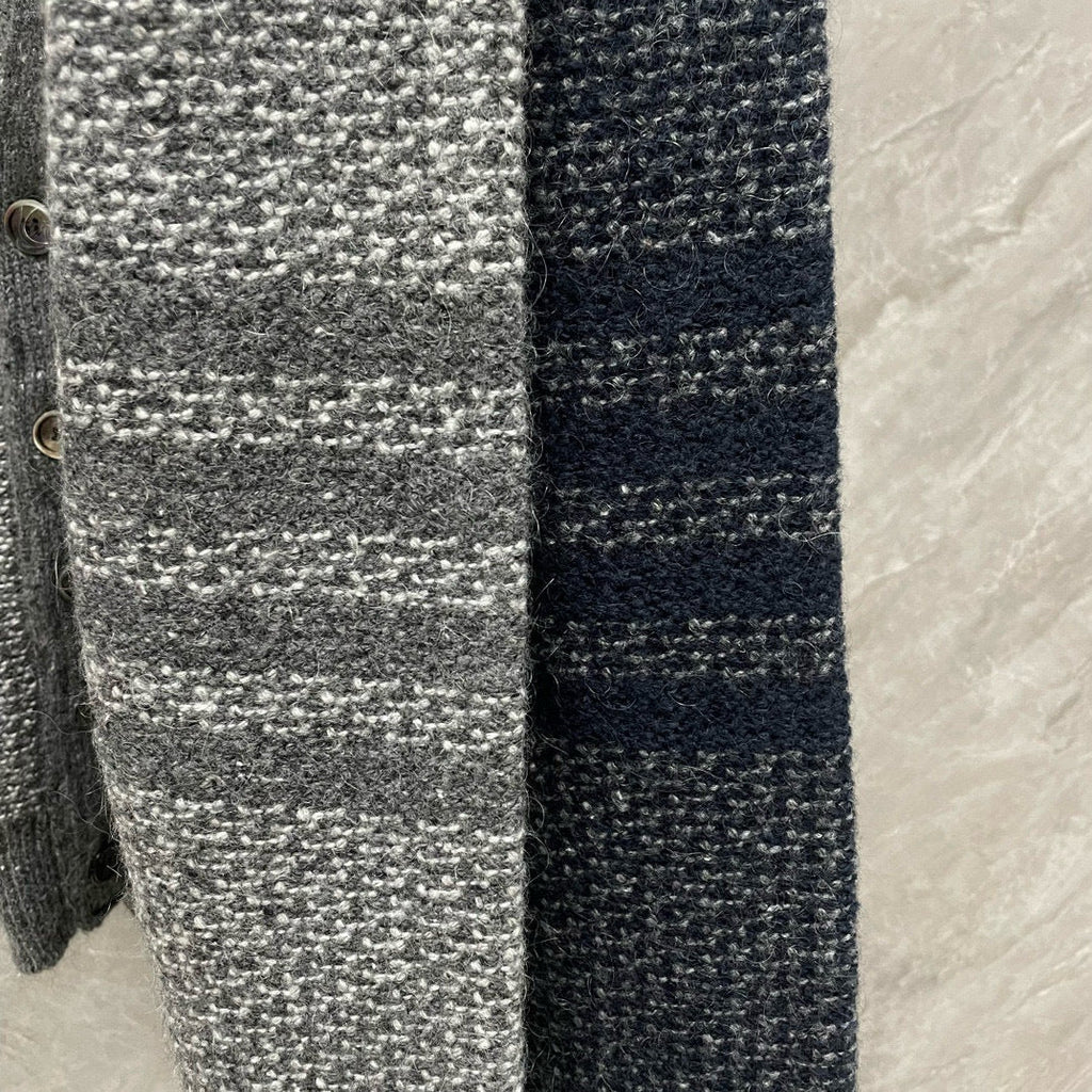 Thom Browne Snowflake Chunky Knit Cardigan