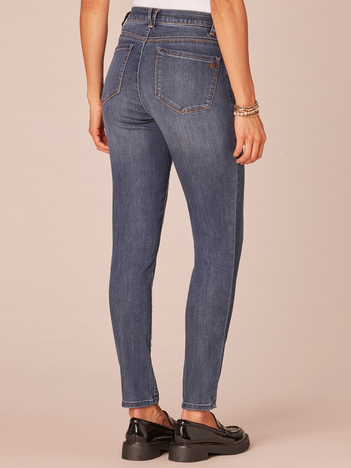 "Ab"solution High Rise Ankle Length Petite Jeans